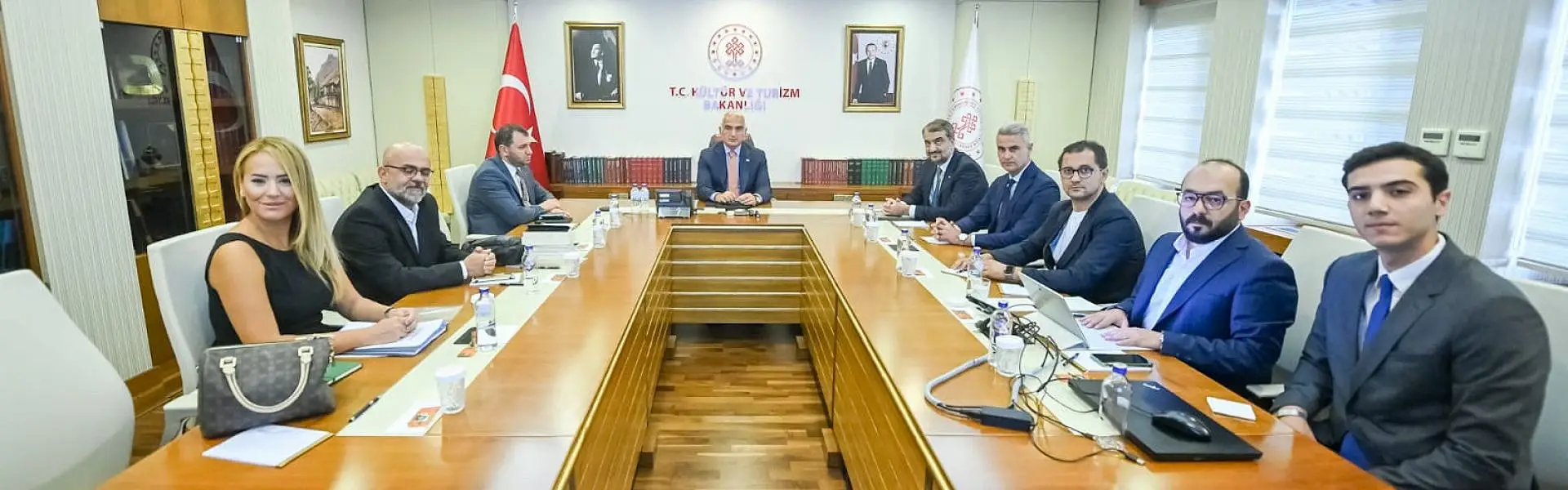KÜLTÜR VE TURİZM BAKANI SAYIN MEHMET NURİ ERSOY ZİYARETİ
